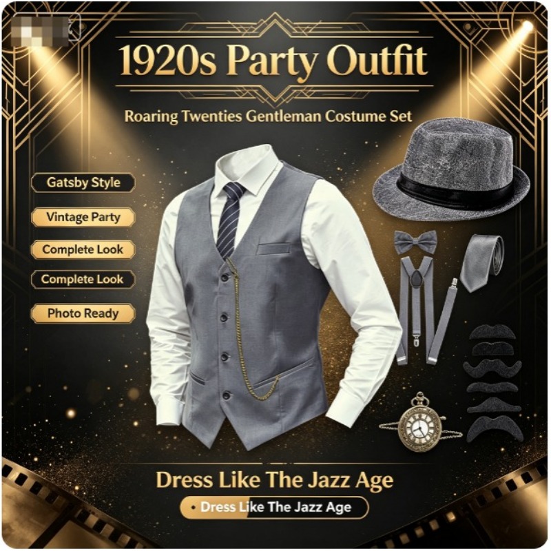 Men'S Accessories In The 1920S - Мужской набор аксессуаров в стиле Гангстера