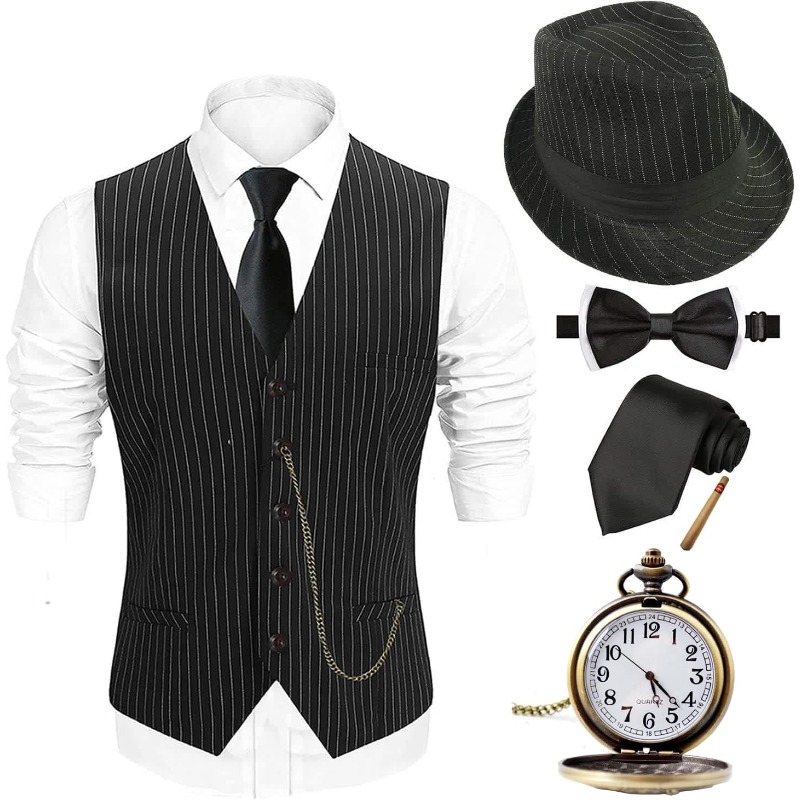 Мужской костюм на Хэллоуин в с – обзор и цена Men'S Accessories In The 1920S